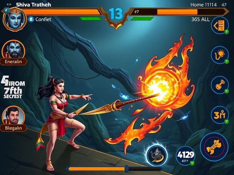 Shiva S Triumph mythological realms